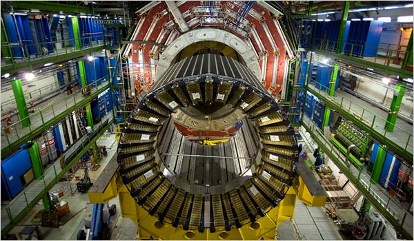 Una foto della macchina all'intenro del Cern (fonte Internet)