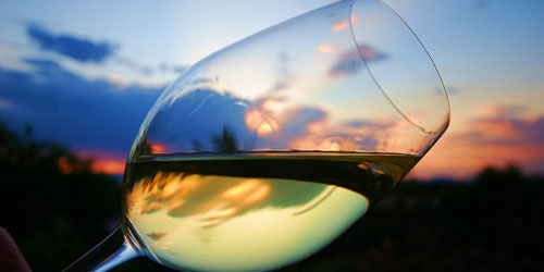 bicchiere di vino bianco - fonte Internet -