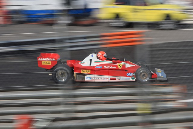 Rush e la velocità, Lauda in corsa - Foto di hei67ko da Pixabay