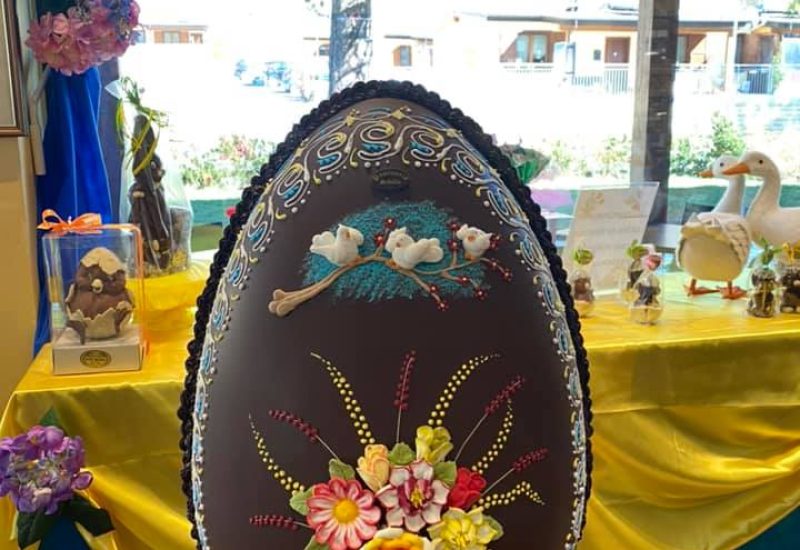 Le uova di pasqua del "Caffè Sibilla"